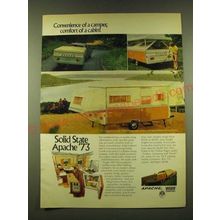 1973 Apache Ramada Travel Trailer Ad - Convenience of a camper