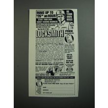 1989 Foley-Belsaw Institute Ad - Make up to $26.00 an hour