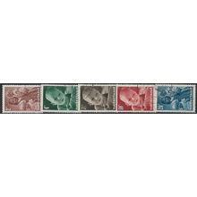 1947 NVPH 495/499 - cancelled