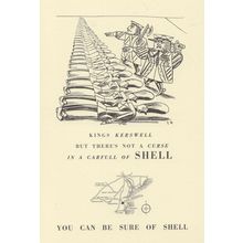 Kingskerswell Devon Pack Of Cards Shell Petrol Map Postcard