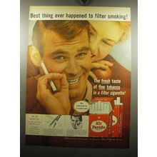 1957 Hit Parade Cigarettes Advertisement - Best thing ever happened
