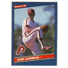 1986 Donruss baseball card 427 Don Carman RC