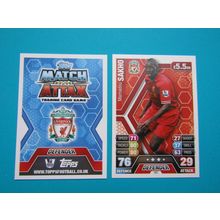151. Mamadou Sakho - Liverpool - Match Attax 2013/14 Football Card EF1