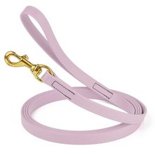 Dog Pet Leash Pastel Purple w/ Brass Hardware W 3/4" - L33'