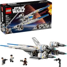 LEGO Star Wars Rebel U-Wing Starfighter Building Set - Includes Cassian Andor, D