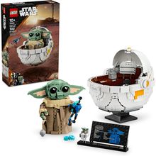 LEGO Star Wars: the Mandalorian Grogu with Hover Pram Building Toy Set - Star Wa