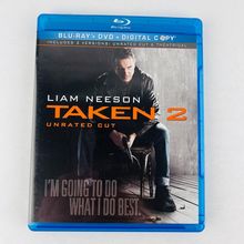 Taken 2 Unrated Cut Blu-ray / DVD Liam Neeson, Maggie Grace, Famke Janssen