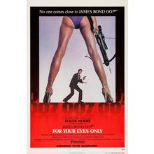 For Your Eyes Only (1981)_1 Movie Film Poster Canvas iconic design