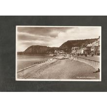 Postcard Devon Sidmouth The Beach 1943
