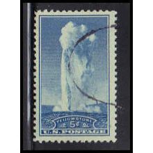 Used 744 5c Yellowstone National Park Fine RA2293