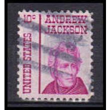 Used 1286 10c Andrew Jackson Very Fine KA6095