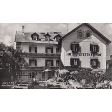 Hotel Stettnerhof German Real Photo Postcard