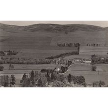 Kirkmichael Village From South Antique Arial Real Photo Postcard