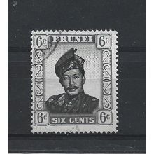 Brunei.SG104 6c Sultan Omar Ali Saifuddin.Fine Used.Aug25q