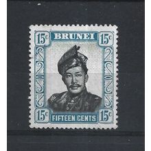 Brunei.SG108 15c Sultan Omar Ali Saifuddin.Fine Used.Aug25g