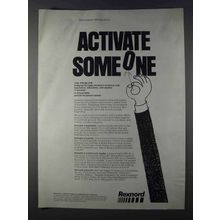 1980 Rexnord Resource Center Ad - Activate Someone