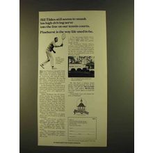 1980 Pinehurst North Carolina Ad - Bill Tilden