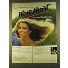 1980 Revlon Wave Vivant Ad