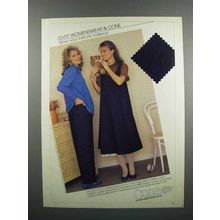 1983 Levi's Cone Maternity Wear Ad