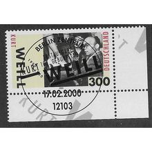 GER 2000 300pf 'KURT WEILL' (CORNER MARGIN) FINE USED (EBID59-430)