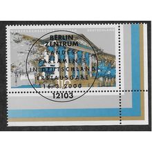 GER 2000 110pf 'BUILDINGS - LEINE PALACE' (CORNER MARGIN) FINE USED (EBID59-432)