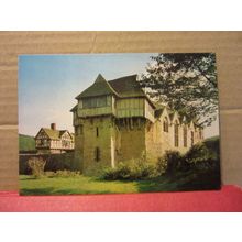 THE PRIEST'S TOWER, STOKESAY CASTLE, SHROPSHIRE. unused postcard /