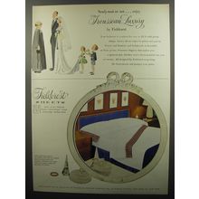 1953 Fieldcrest Sheets Ad - Newly-wed or not.. enjoy Trousseau Luxury by