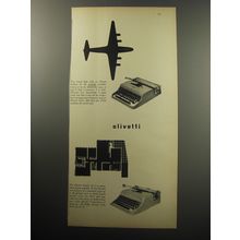 1957 Olivetti Advertisement - Lettera 22 and Studio 44 Typewriters