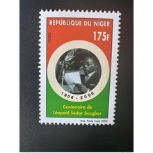 Niger 2006 Mi. 1997 100 Ans Léopold Sédar Senghor 1906 - 2006 Sénégal MNH **