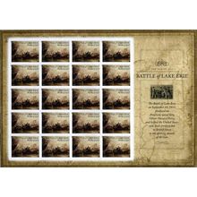 The War of 1812 Battle of Lake Erie Sheet of 20 Current Rate Stamps Scott 4805
