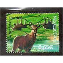 FRA 2008 65c 'PREHISTORIC ANIMALS' FINE USED (EBID20752)