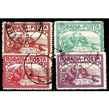 RUMÄNIEN ROMANIA [1906] MiNr 0169-72 A ( O/used )