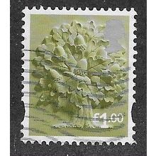 ENGLAND £1.00 'ENGLISH OAK' (EN35) FINE USED (EBID66-506)