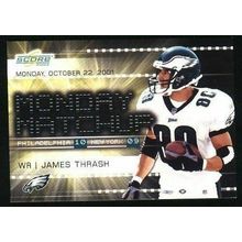 2002 Score Monday Matchups #6 James Thrash Eagles FB