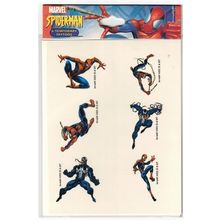 SPIDER-MAN 6 Temporary Tattoos (2004)