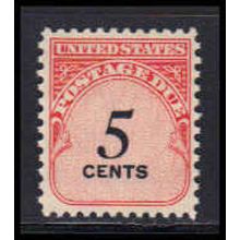 J93 5c Postage Due Fine MNH W2327