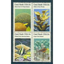 1827-1830 15c Coral Reefs Fine MNH MA0788
