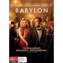Babylon DVD | Brad Pitt, Margot Robbie | Region 4