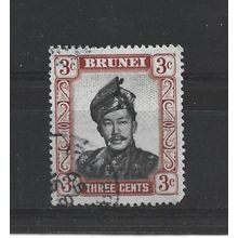 Brunei.SG102 3c Sultan Omar Ali Saifuddin.Fine Used.Aug25r