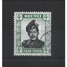 Brunei.SG103 4c Sultan Omar Ali Saifuddin.Fine Used.Aug25d