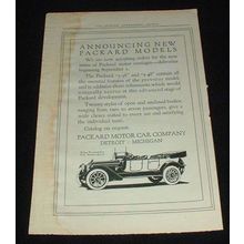 1914 Packard Salon Touring Car 6-psgr Ad!!!