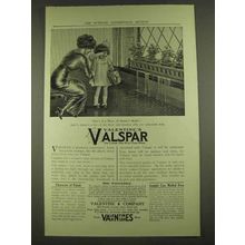 1913 Valentine's Valspar Ad - Don't Cry, Dear