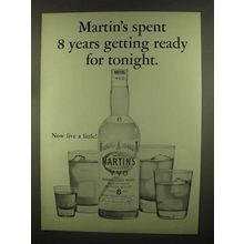1965 Martin's Scotch Ad - Now Live A Little!