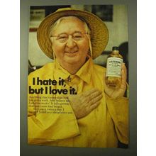 1971 Listerine Antiseptic Ad - I Hate It