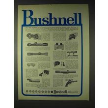 1972 Bushnell Sports Optics Ad - For The Latest