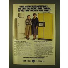1979 General Electric Refrigerator Ad - Mom's Owned