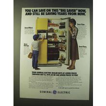 1979 General Electric TFF24RY Refrigerator Ad - Saver