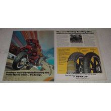 1982 Dunlop Touring Elite Motorcycle Tires Ad