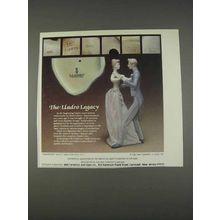 1982 Lladro Anniversary Waltz Porcelain Ad - The Legacy