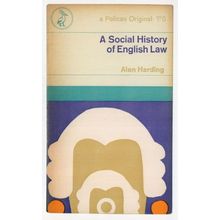 A Social History Of English Law Alan Harding 1966 Book Postcard